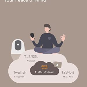 360° Nooie Smart Baby & Pet Monitor